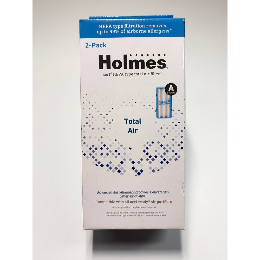 Holmes aer1 HAPF30ATD Total Air HEPA-Type A Filter 2-Pack Air Purifier OEM